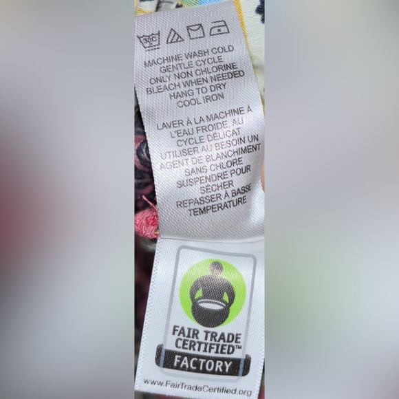 Aventura Pink and Navy Floral Midi Dress size XL - Picture 13 of 13